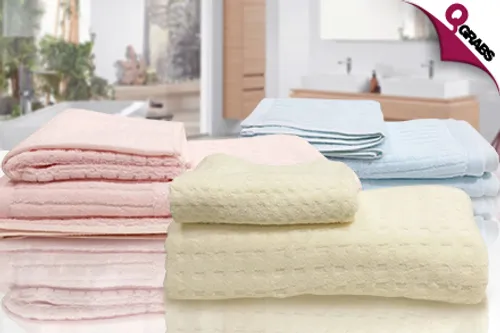 From QR29 Add Comfort with a Super Soft Towel Duo - Available in Three Cozy Designs! (QR294 Value)